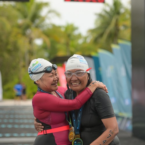Race photo from Belitung Multisport Festival