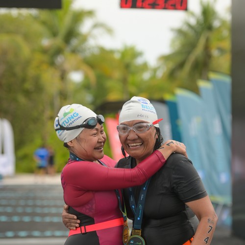 Race photo from Belitung Multisport Festival
