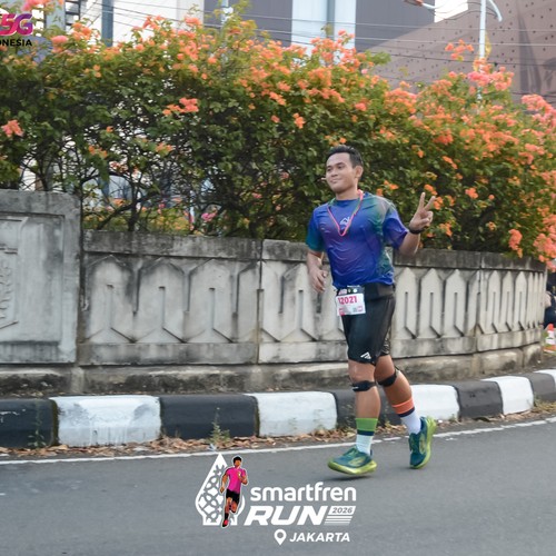 Race photo from SMARTFREN RUN 2026