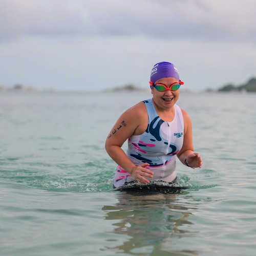 Race photo from Belitung Multisport Festival
