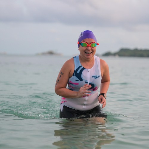 Race photo from Belitung Multisport Festival
