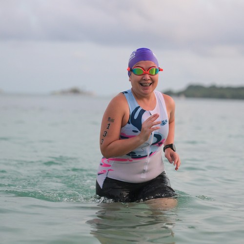 Race photo from Belitung Multisport Festival