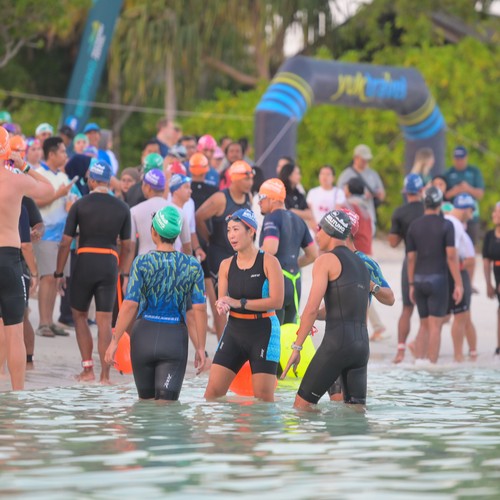 Race photo from Belitung Multisport Festival