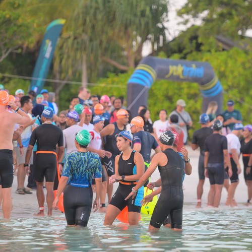 Race photo from Belitung Multisport Festival