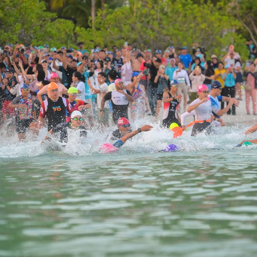 Race photo from Belitung Multisport Festival