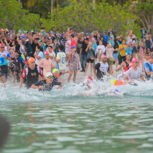 Race photo from Belitung Multisport Festival