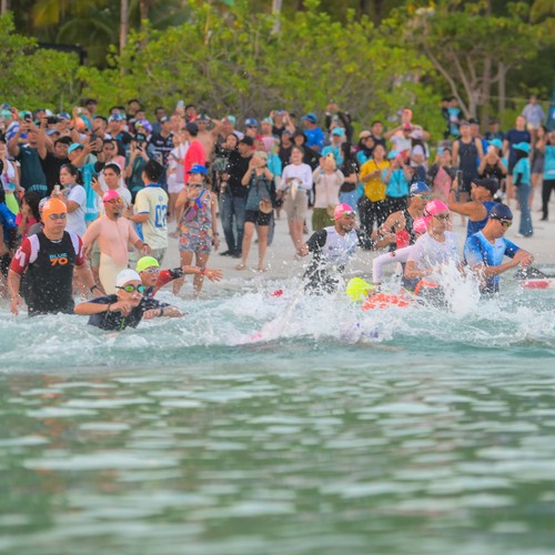 Race photo from Belitung Multisport Festival