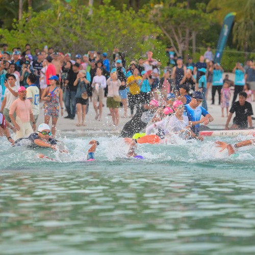 Race photo from Belitung Multisport Festival
