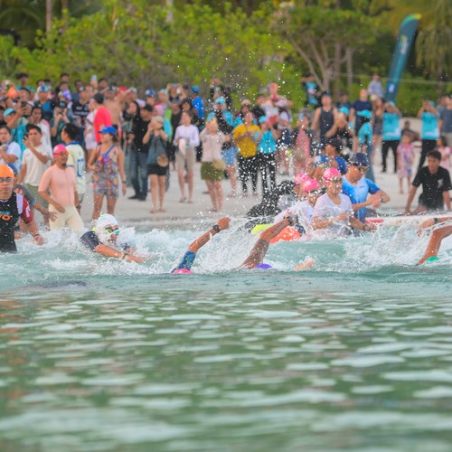 Race photo from Belitung Multisport Festival
