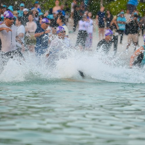 Race photo from Belitung Multisport Festival