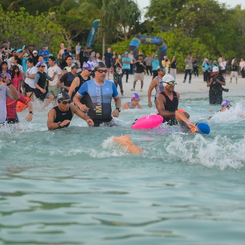 Race photo from Belitung Multisport Festival