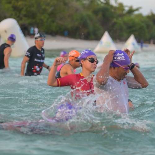 Race photo from Belitung Multisport Festival