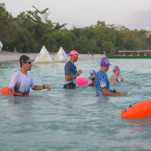 Race photo from Belitung Multisport Festival