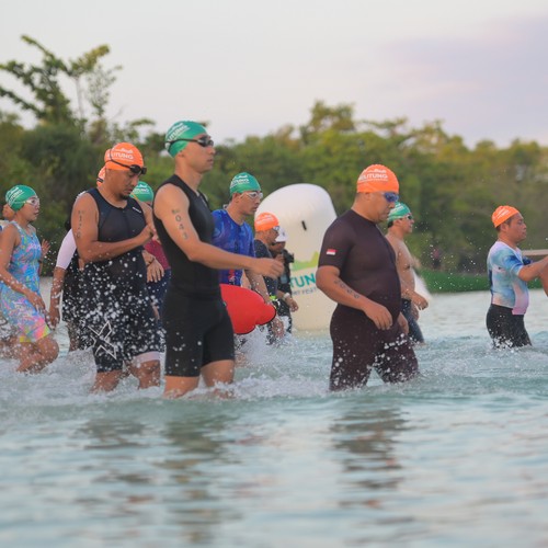 Race photo from Belitung Multisport Festival