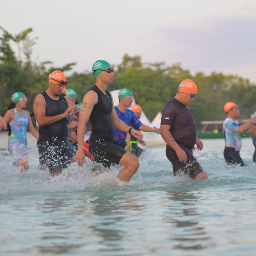 Race photo from Belitung Multisport Festival