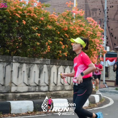 Race photo from SMARTFREN RUN 2026