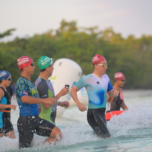 Race photo from Belitung Multisport Festival