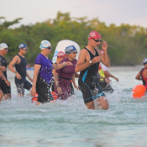 Race photo from Belitung Multisport Festival
