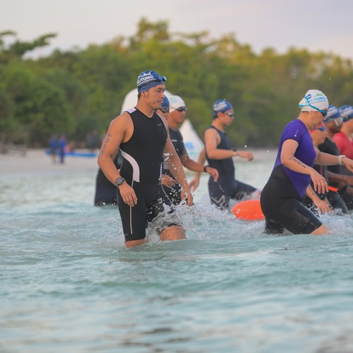 Race photo from Belitung Multisport Festival