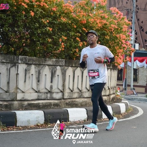 Race photo from SMARTFREN RUN 2026