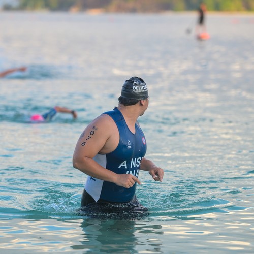 Race photo from Belitung Multisport Festival