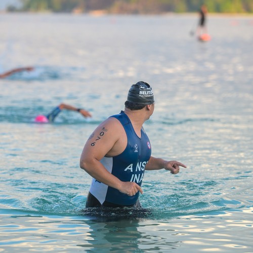 Race photo from Belitung Multisport Festival
