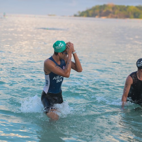 Race photo from Belitung Multisport Festival