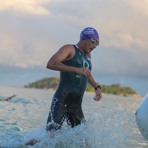 Race photo from Belitung Multisport Festival