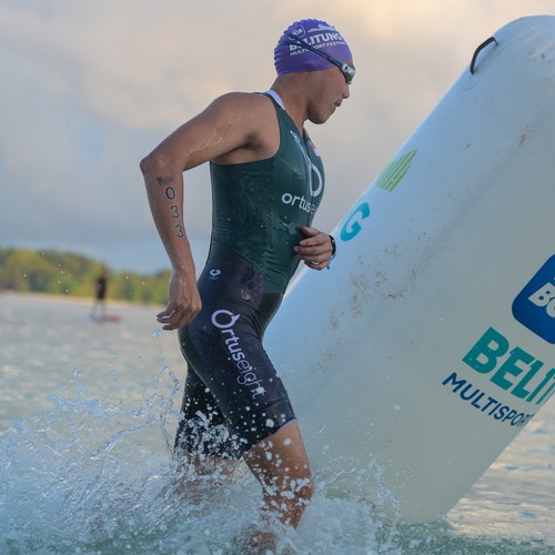 Race photo from Belitung Multisport Festival