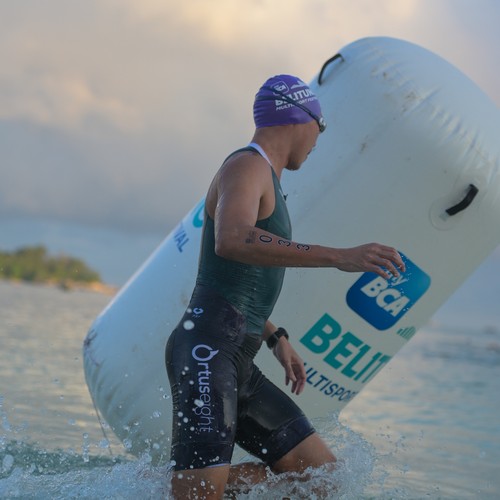 Race photo from Belitung Multisport Festival