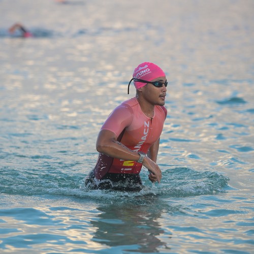 Race photo from Belitung Multisport Festival