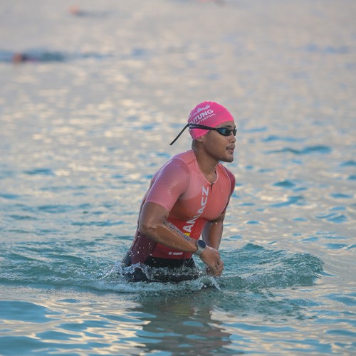 Race photo from Belitung Multisport Festival