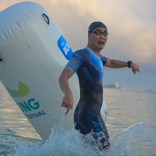 Race photo from Belitung Multisport Festival