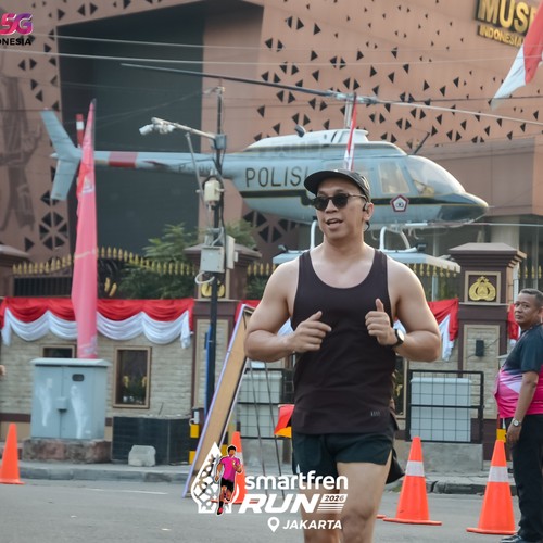 Race photo from SMARTFREN RUN 2026