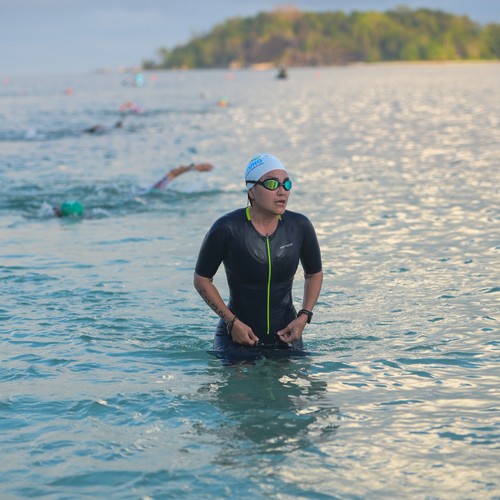 Race photo from Belitung Multisport Festival