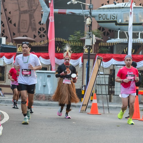 Race photo from SMARTFREN RUN 2026