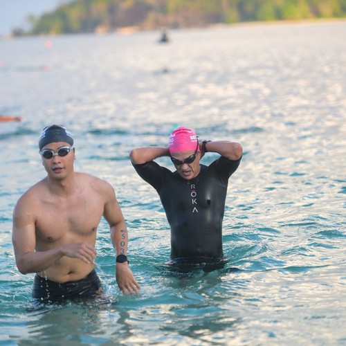 Race photo from Belitung Multisport Festival