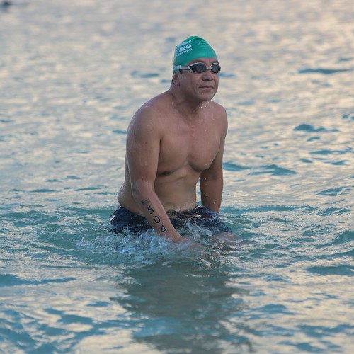 Race photo from Belitung Multisport Festival