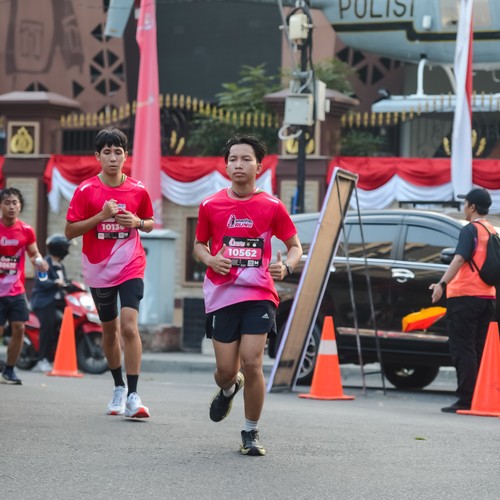 Race photo from SMARTFREN RUN 2026