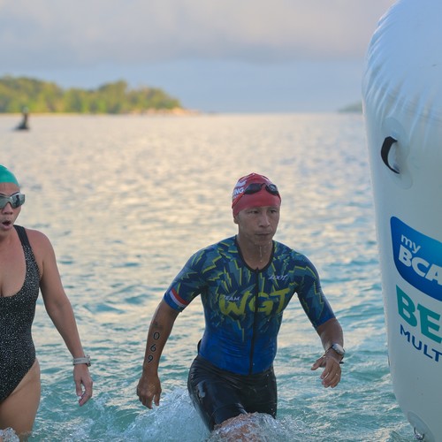 Race photo from Belitung Multisport Festival