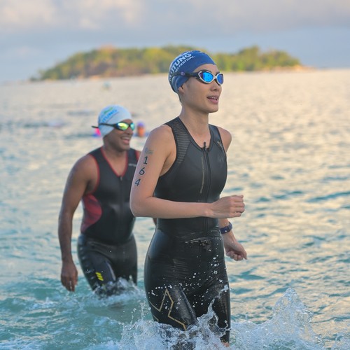 Race photo from Belitung Multisport Festival