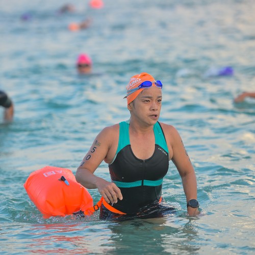 Race photo from Belitung Multisport Festival