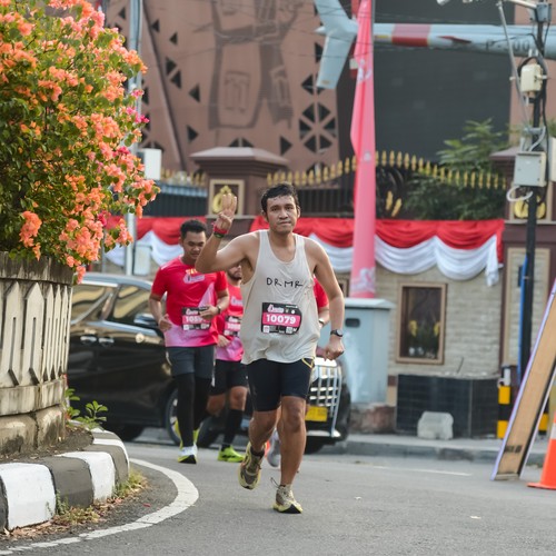 Race photo from SMARTFREN RUN 2026