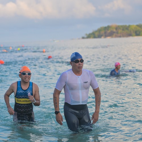 Race photo from Belitung Multisport Festival