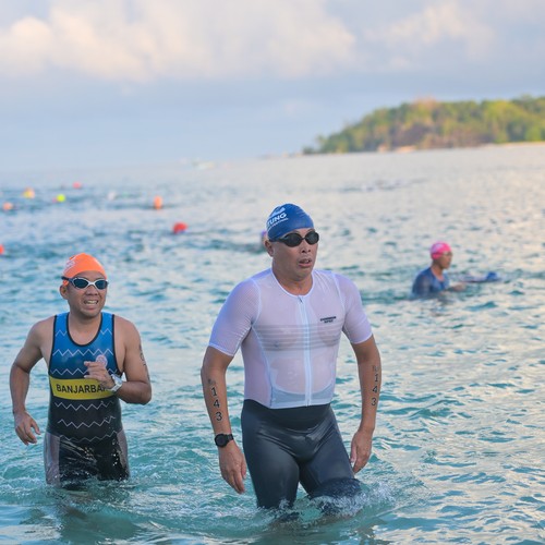 Race photo from Belitung Multisport Festival