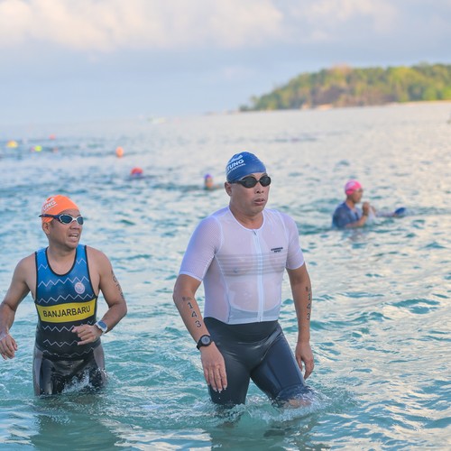 Race photo from Belitung Multisport Festival