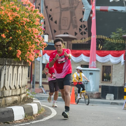 Race photo from SMARTFREN RUN 2026