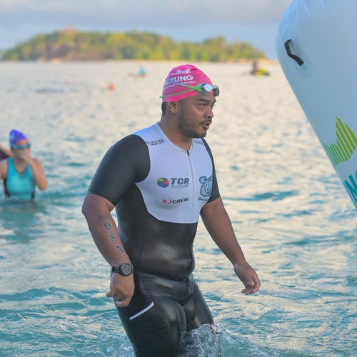 Race photo from Belitung Multisport Festival