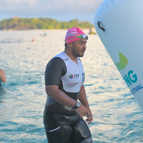 Race photo from Belitung Multisport Festival