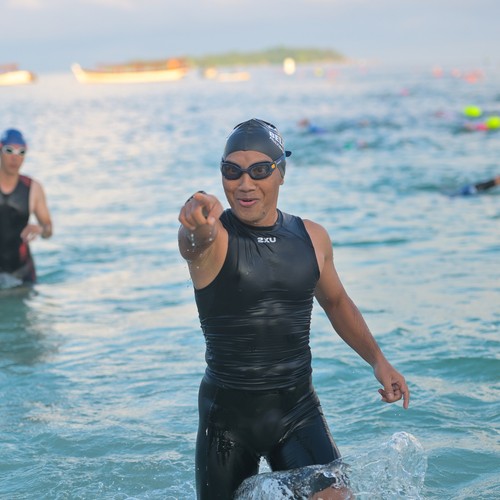 Race photo from Belitung Multisport Festival
